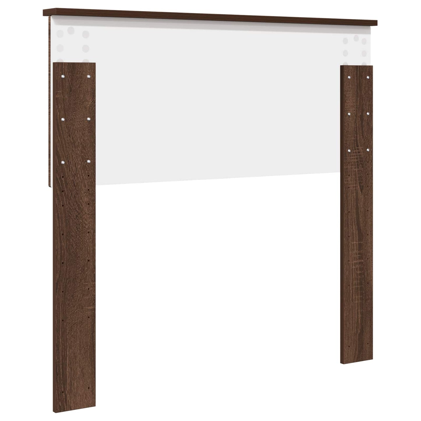 vidaXL Kopfteil Braun Eichen-Optik 80 cm Holzwerkstoff