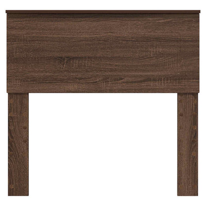vidaXL Kopfteil Braun Eichen-Optik 80 cm Holzwerkstoff