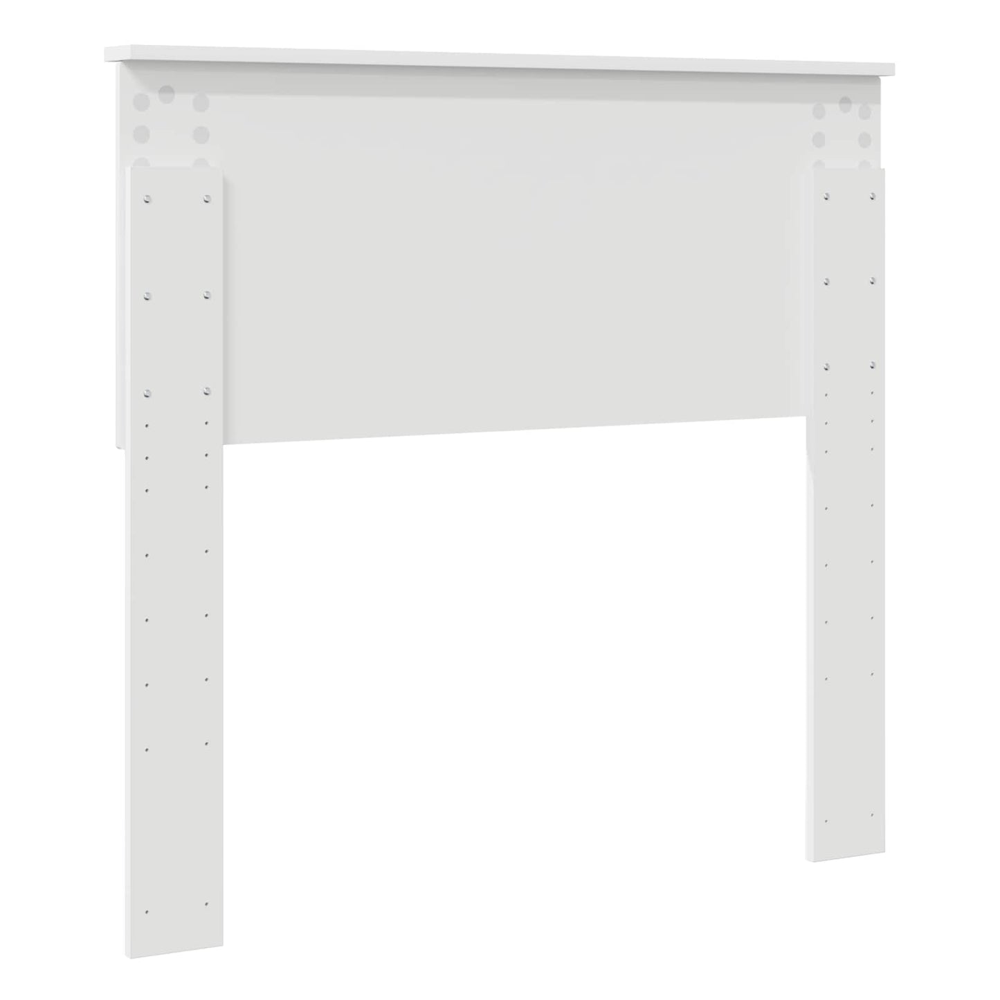 Kopfteil Weiß 75 cm Holzwerkstoff