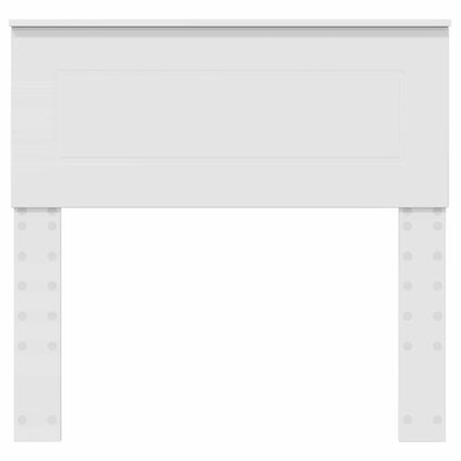 Kopfteil Weiß 75 cm Holzwerkstoff