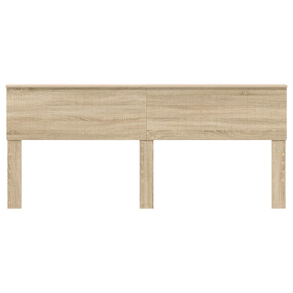 vidaXL Kopfteil Sonoma-Eiche 200 cm Holzwerkstoff