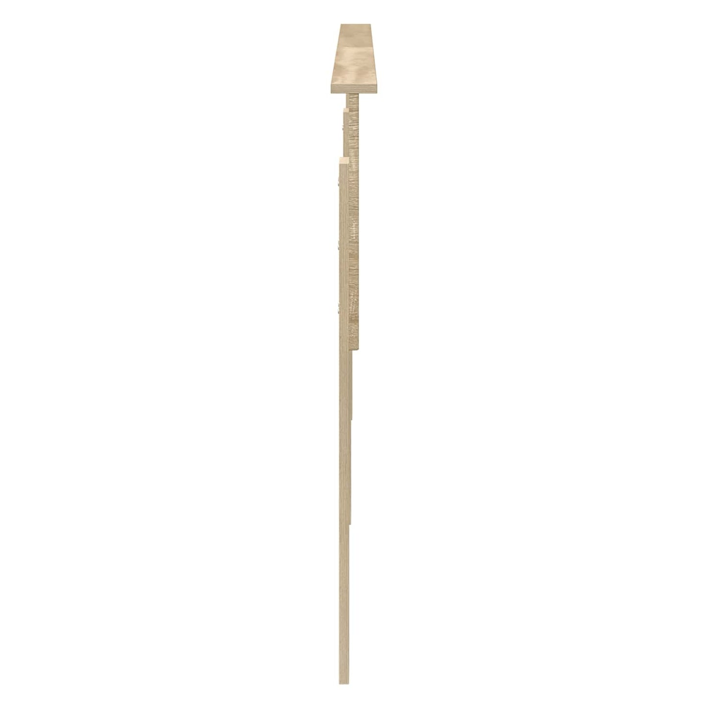 vidaXL Kopfteil Sonoma-Eiche 200 cm Holzwerkstoff