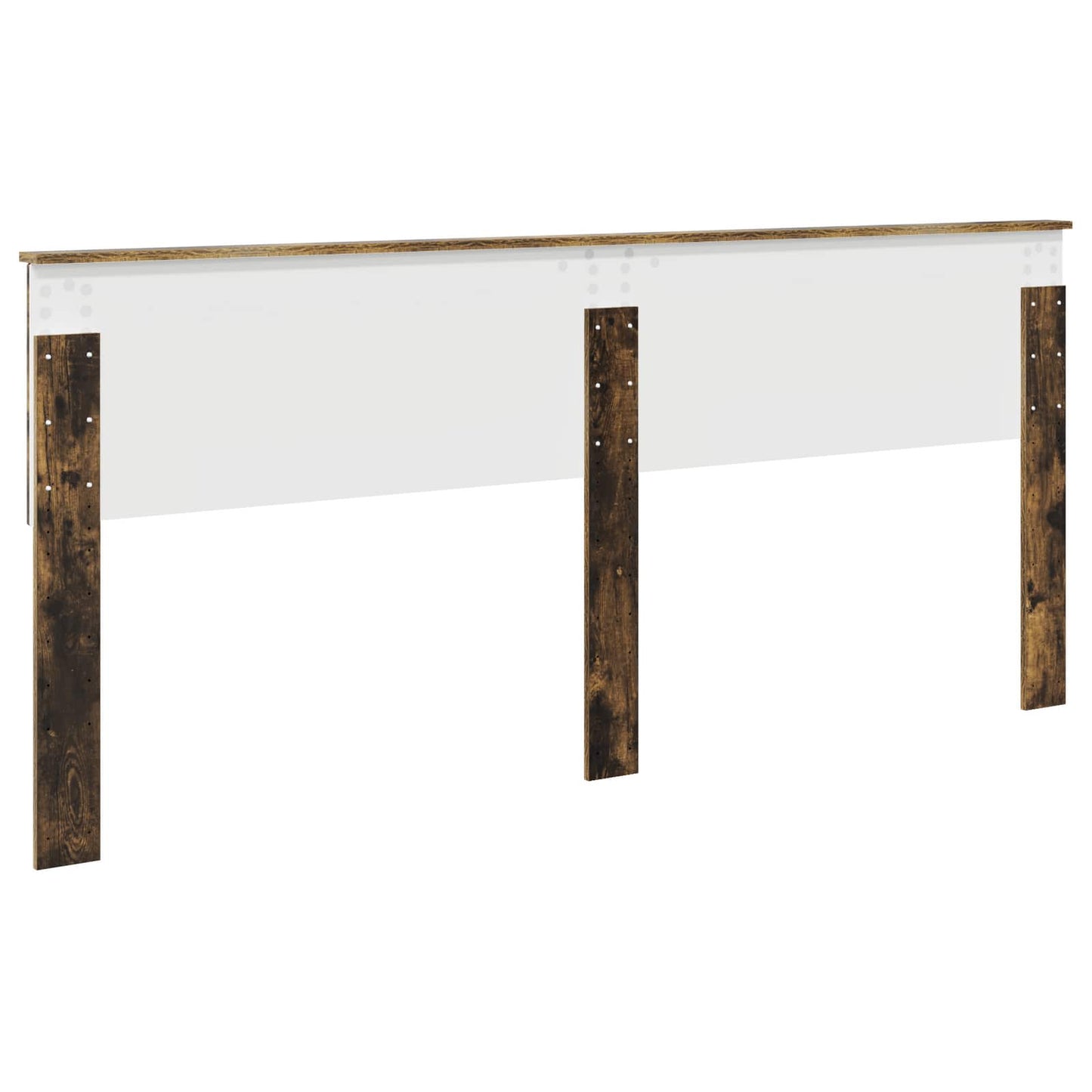 vidaXL Kopfteil Geräucherte Eiche 200 cm Holzwerkstoff
