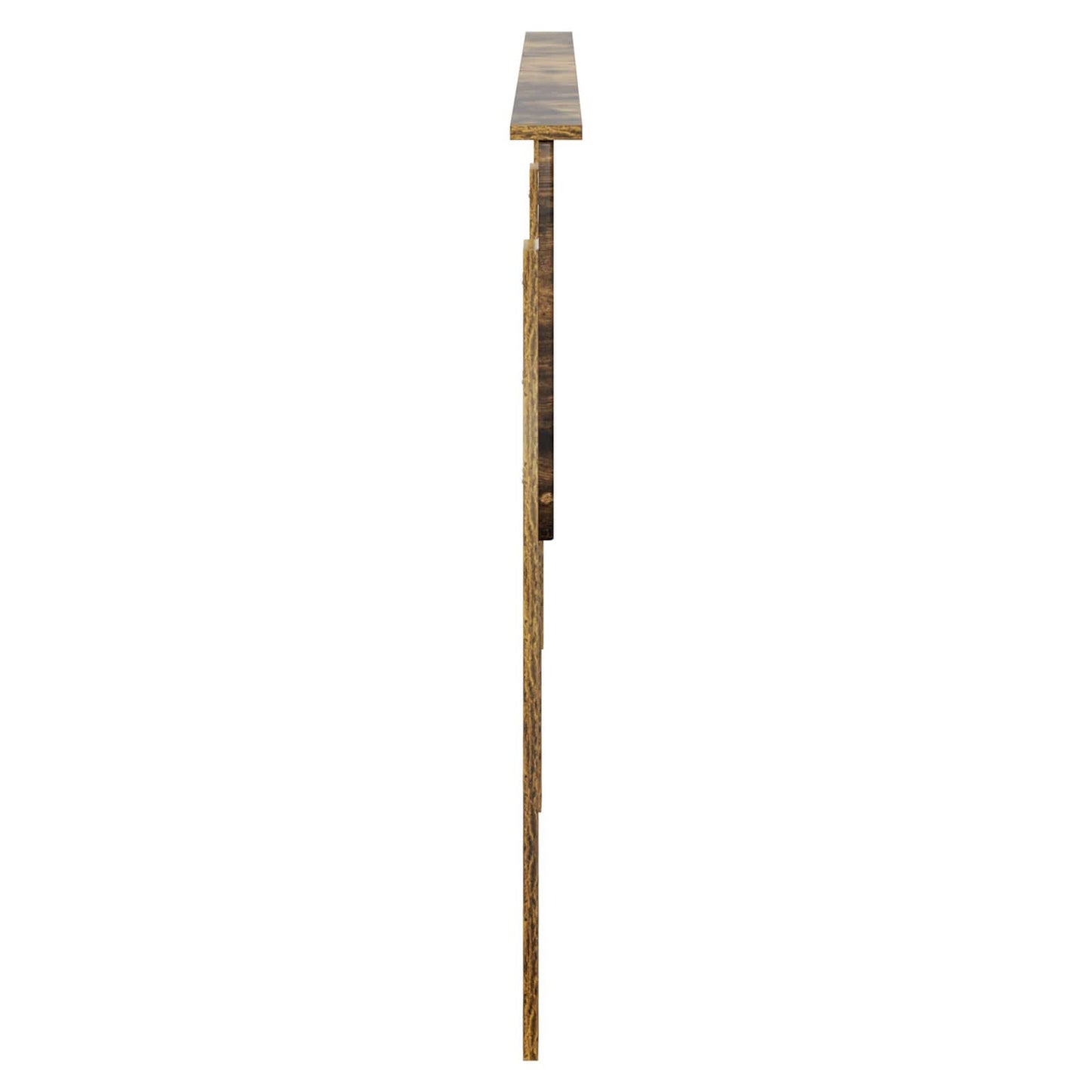 vidaXL Kopfteil Geräucherte Eiche 200 cm Holzwerkstoff