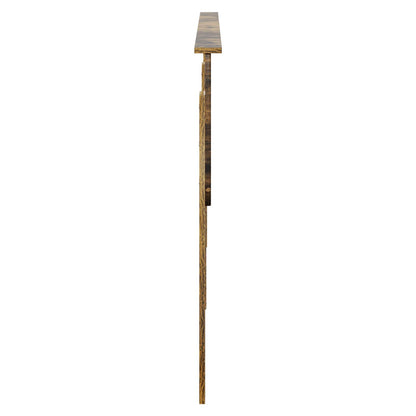 vidaXL Kopfteil Geräucherte Eiche 200 cm Holzwerkstoff