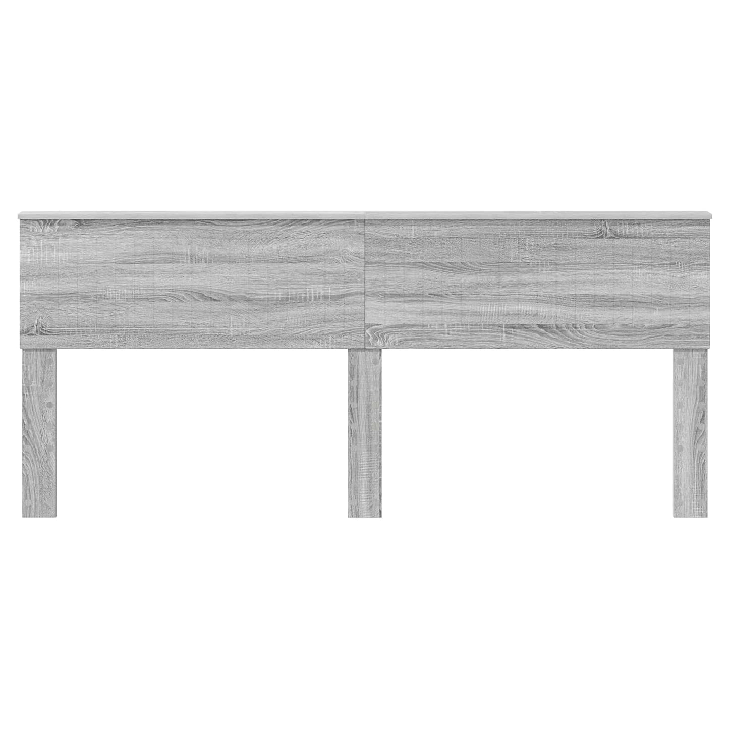 vidaXL Kopfteil Graues Sonoma 200 cm Holzwerkstoff