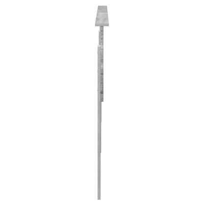 vidaXL Kopfteil Graues Sonoma 200 cm Holzwerkstoff
