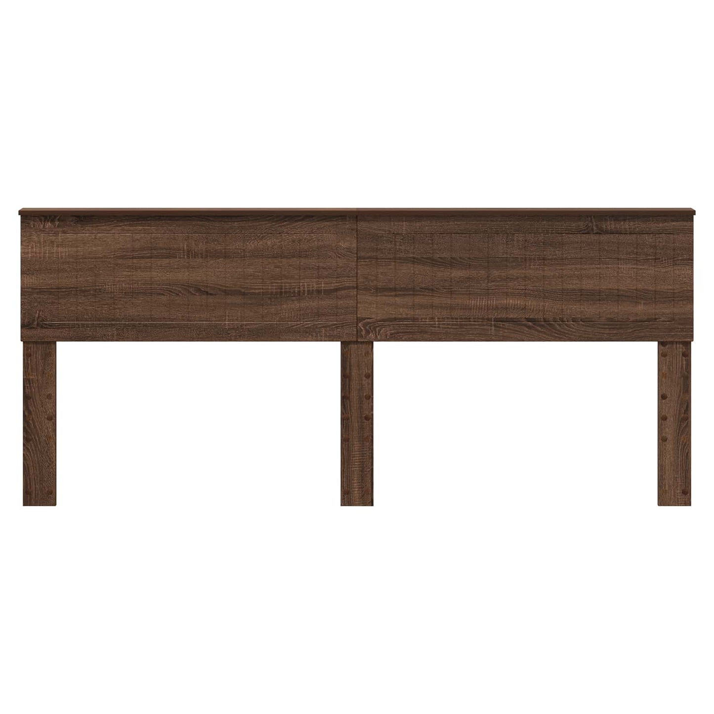 vidaXL Kopfteil Braun Eichen-Optik 200 cm Holzwerkstoff