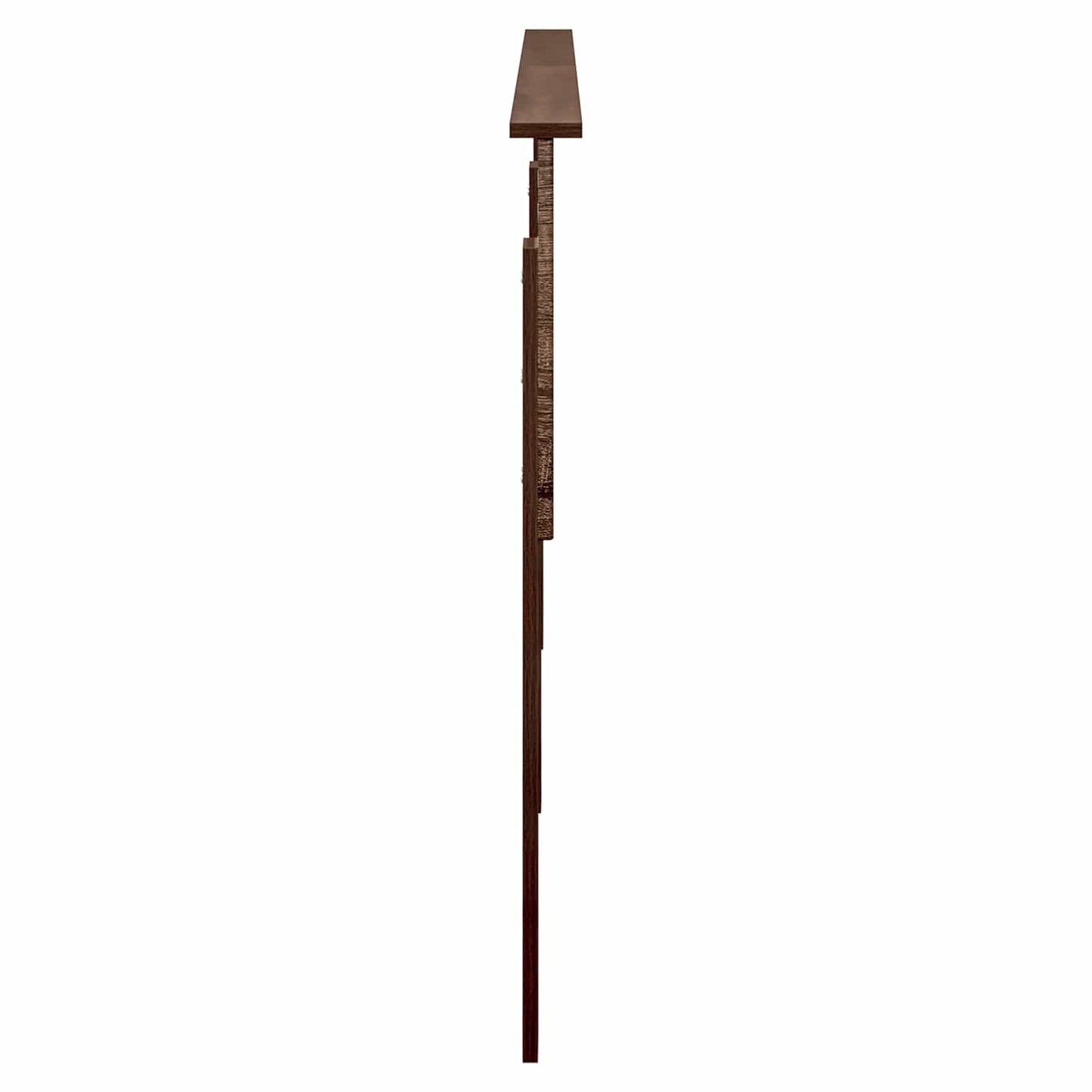 vidaXL Kopfteil Braun Eichen-Optik 200 cm Holzwerkstoff