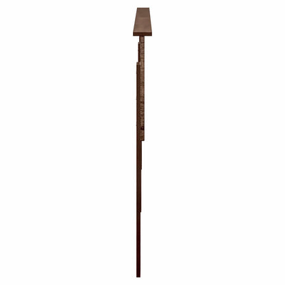 vidaXL Kopfteil Braun Eichen-Optik 200 cm Holzwerkstoff