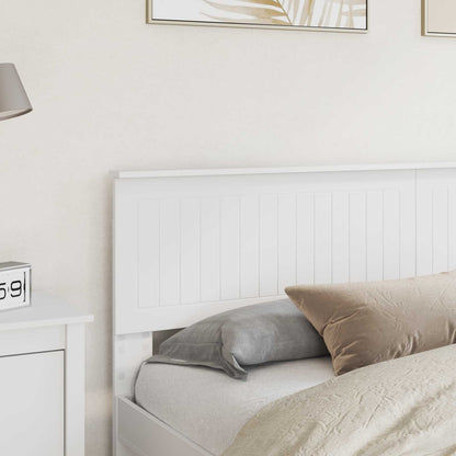 vidaXL Tête de lit Blanc 180 cm Bois d'ingénierie