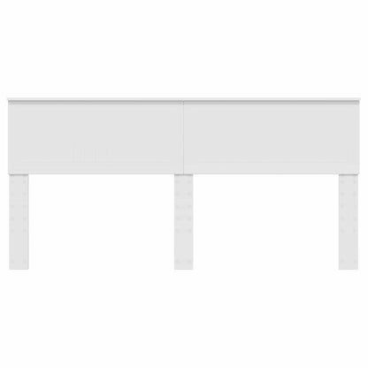 vidaXL Tête de lit Blanc 180 cm Bois d'ingénierie