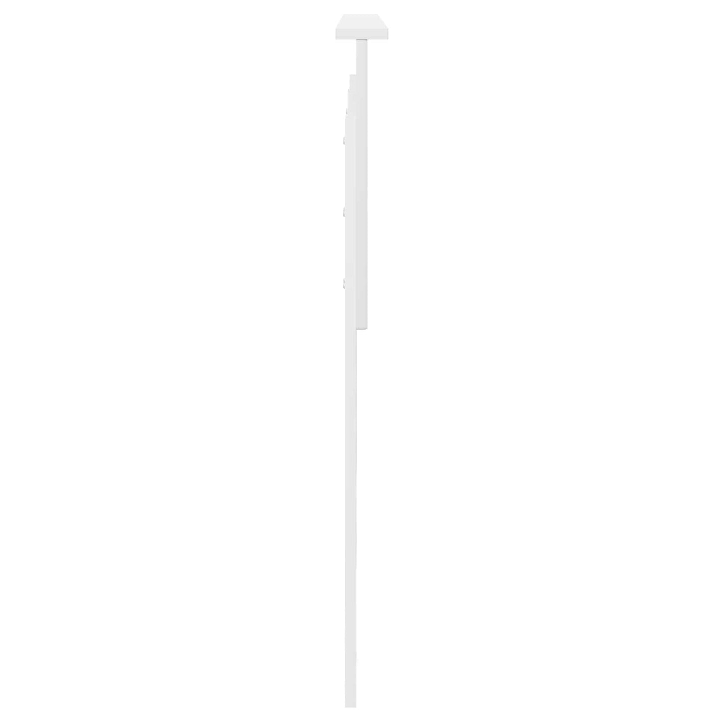 vidaXL Tête de lit Blanc 180 cm Bois d'ingénierie