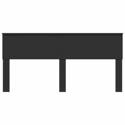 vidaXL Tête de lit noir aspect chêne 180 cm bois d'ingénierie