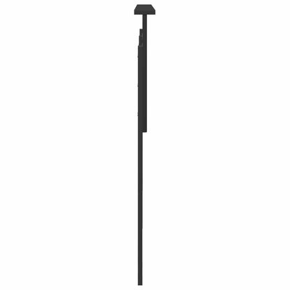 vidaXL Tête de lit noir aspect chêne 180 cm bois d'ingénierie