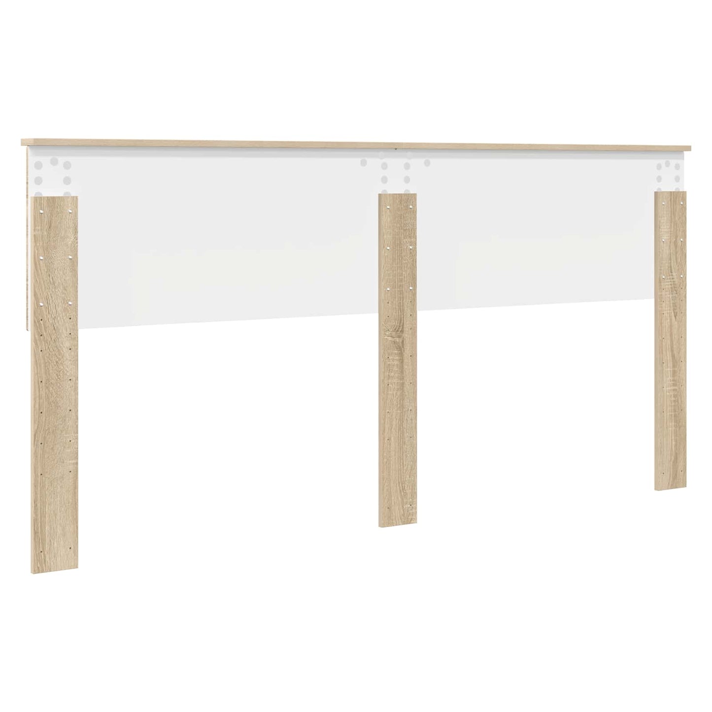 vidaXL Kopfteil Sonoma-Eiche 180 cm Holzwerkstoff