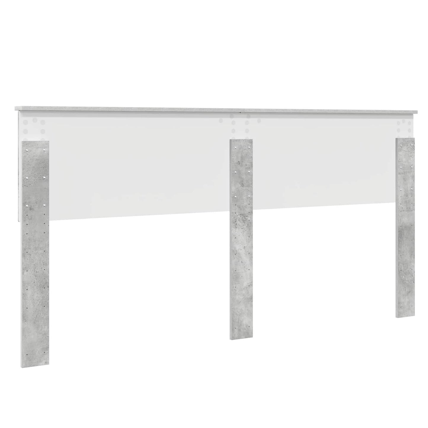 vidaXL Kopfteil Beton Grau 180 cm Holzwerkstoff