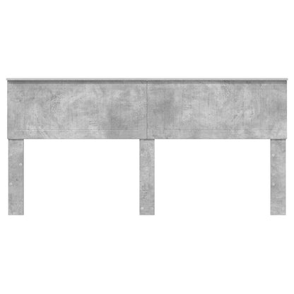vidaXL Kopfteil Beton Grau 180 cm Holzwerkstoff
