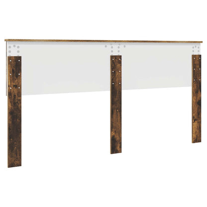 vidaXL Kopfteil Geräucherte Eiche 180 cm Holzwerkstoff