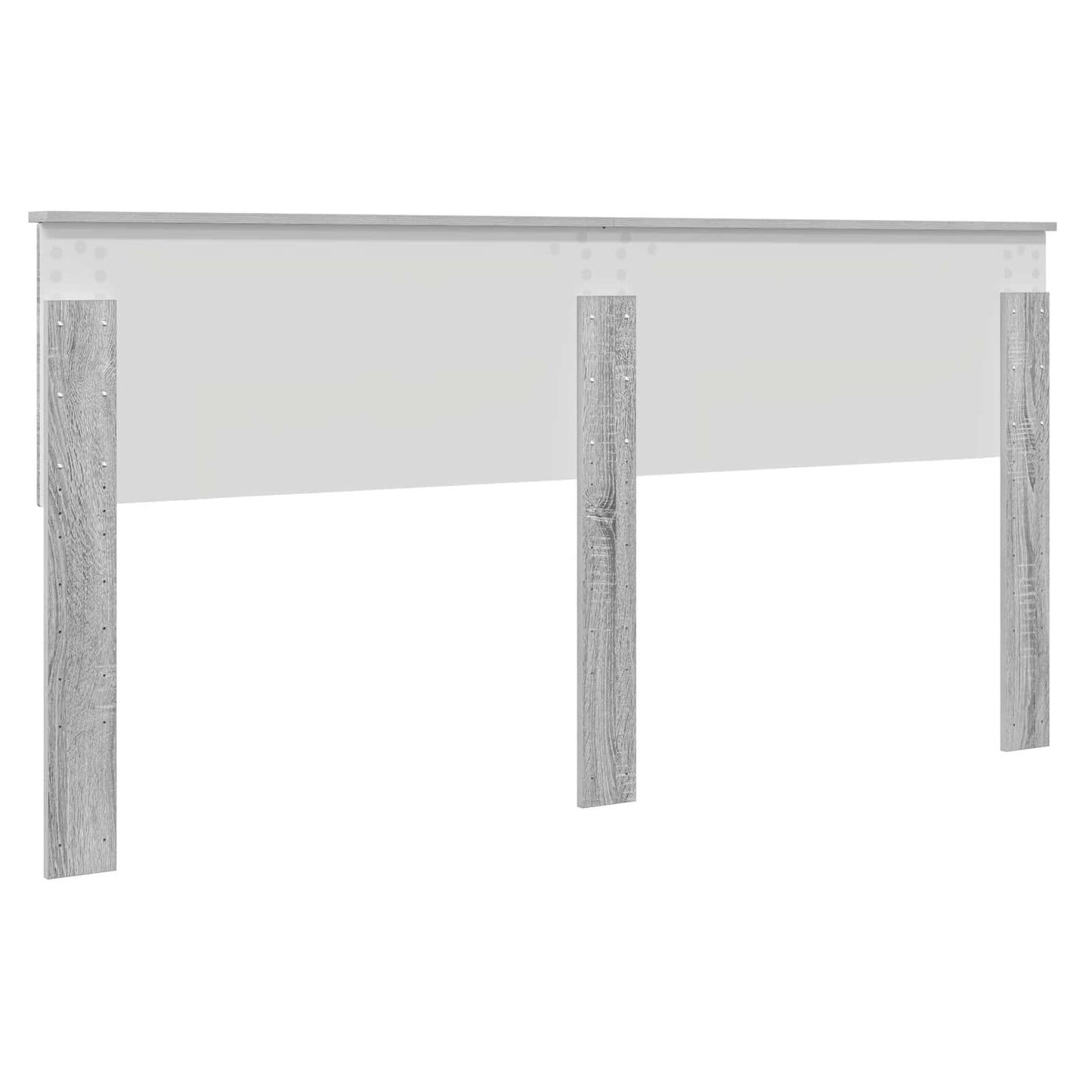 vidaXL Kopfteil Graues Sonoma 180 cm Holzwerkstoff