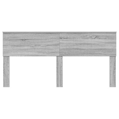 vidaXL Kopfteil Graues Sonoma 180 cm Holzwerkstoff