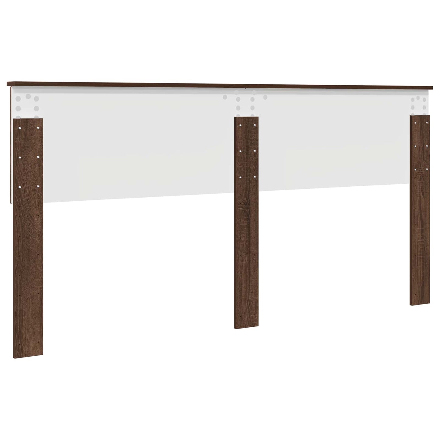 vidaXL Kopfteil Braun Eichen-Optik 180 cm Holzwerkstoff