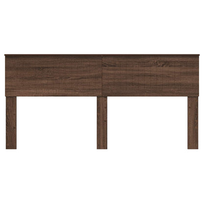 vidaXL Kopfteil Braun Eichen-Optik 180 cm Holzwerkstoff