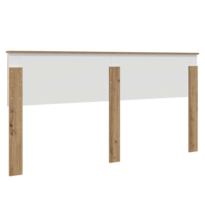 vidaXL Kopfteil Artisan-Eiche 180 cm Holzwerkstoff
