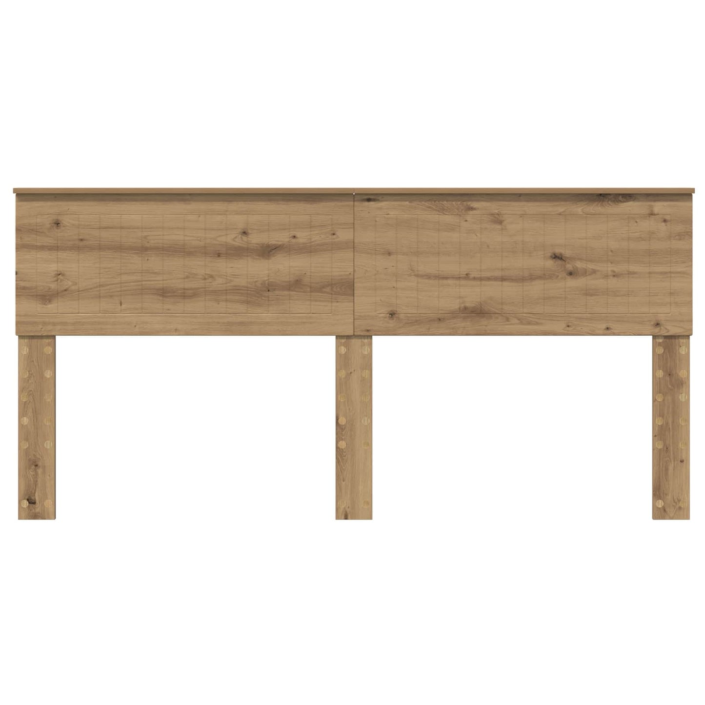 vidaXL Kopfteil Artisan-Eiche 180 cm Holzwerkstoff