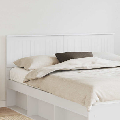 vidaXL Kopfteil Weiß 160 cm Holzwerkstoff