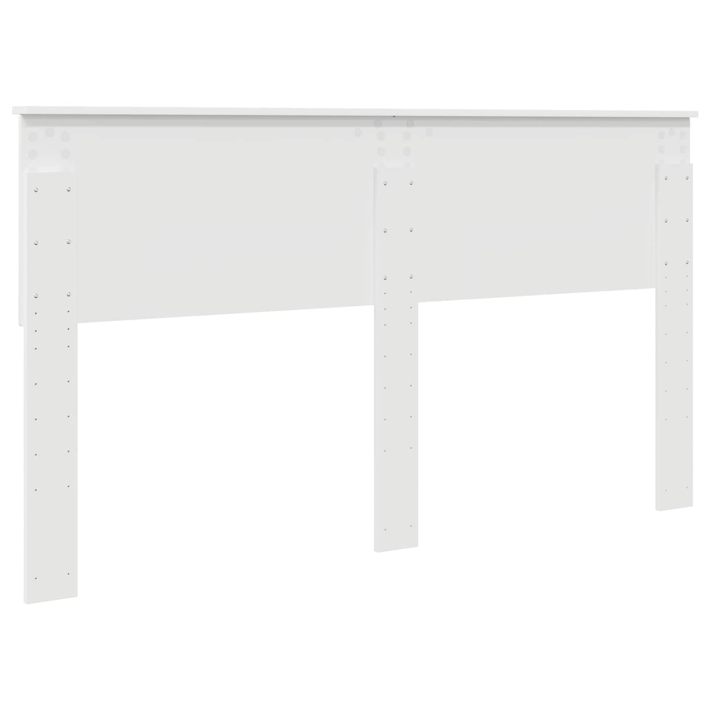 vidaXL Kopfteil Weiß 160 cm Holzwerkstoff