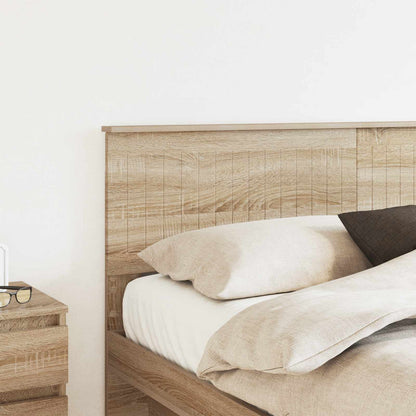 vidaXL Kopfteil Sonoma-Eiche 160 cm Holzwerkstoff
