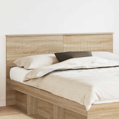 vidaXL Kopfteil Sonoma-Eiche 160 cm Holzwerkstoff