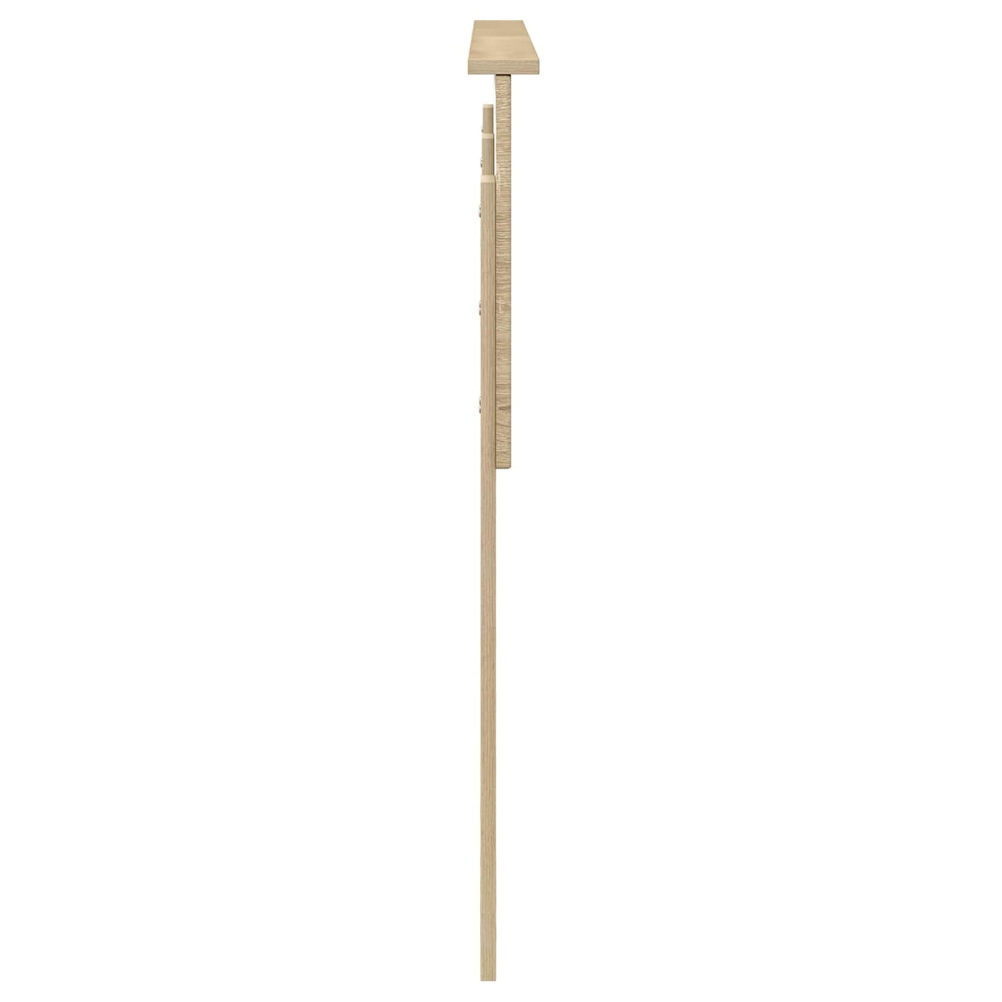 vidaXL Kopfteil Sonoma-Eiche 160 cm Holzwerkstoff