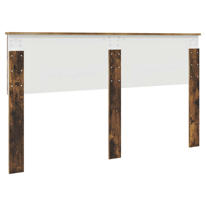 vidaXL Kopfteil Geräucherte Eiche 160 cm Holzwerkstoff