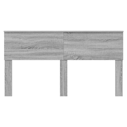 vidaXL Kopfteil Graues Sonoma 160 cm Holzwerkstoff