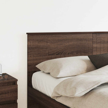 vidaXL Kopfteil Braun Eichen-Optik 160 cm Holzwerkstoff
