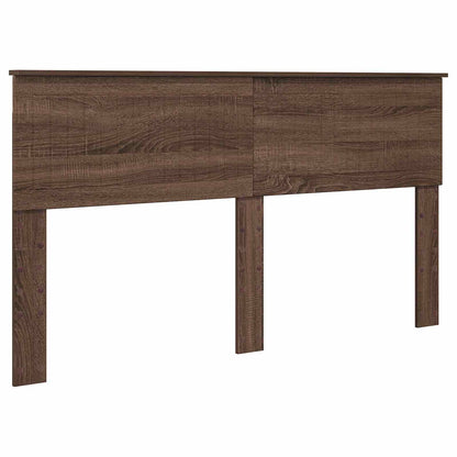 vidaXL Kopfteil Braun Eichen-Optik 160 cm Holzwerkstoff