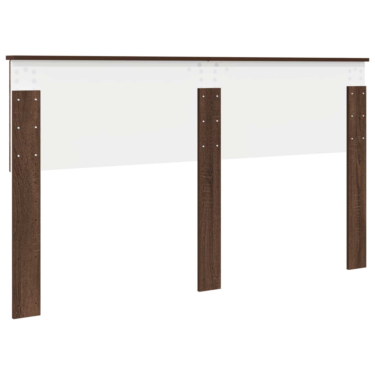 vidaXL Kopfteil Braun Eichen-Optik 160 cm Holzwerkstoff