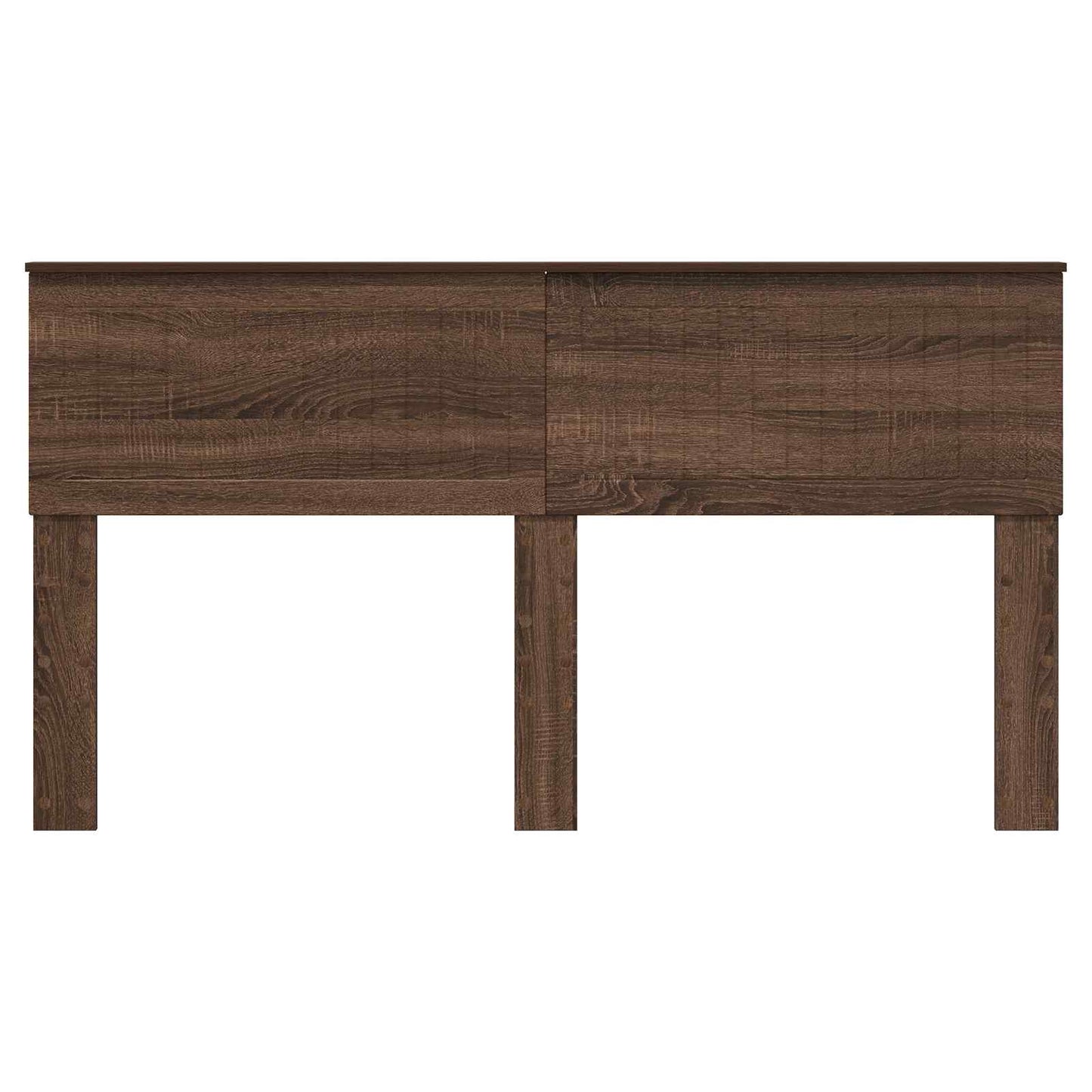vidaXL Kopfteil Braun Eichen-Optik 160 cm Holzwerkstoff
