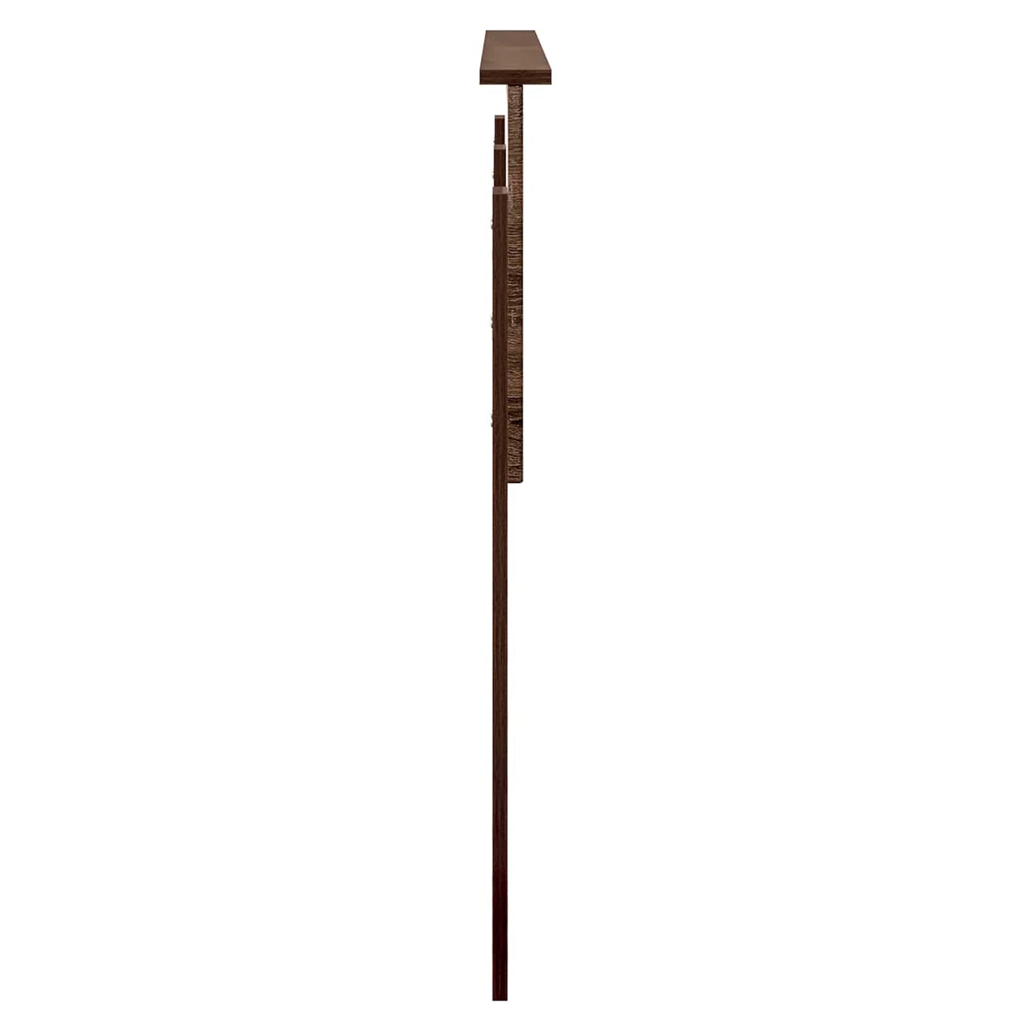 vidaXL Kopfteil Braun Eichen-Optik 160 cm Holzwerkstoff