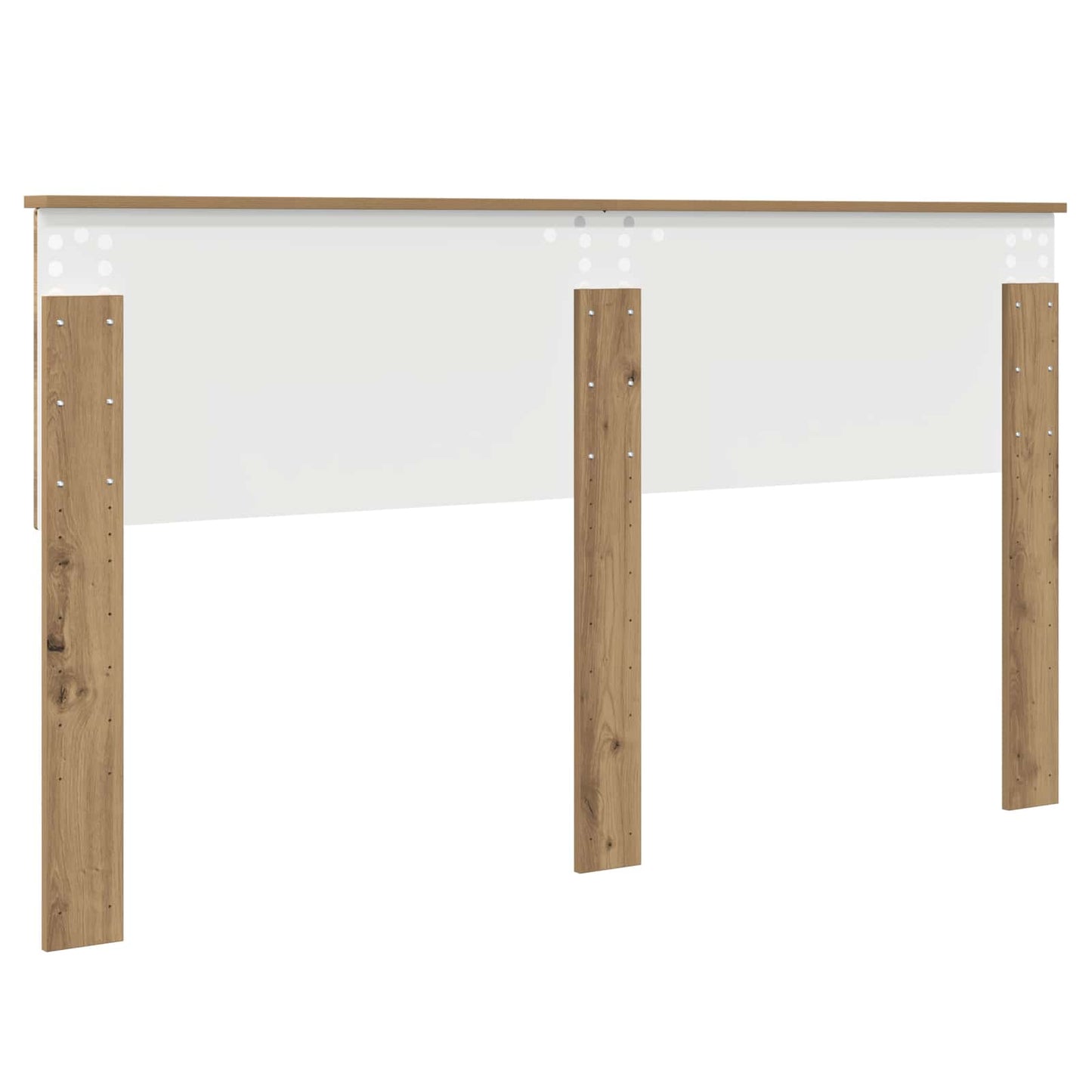 vidaXL Kopfteil Artisan-Eiche 160 cm Holzwerkstoff