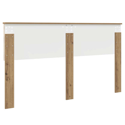 vidaXL Kopfteil Artisan-Eiche 160 cm Holzwerkstoff
