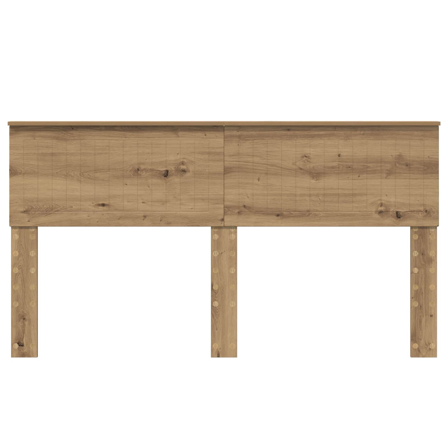 vidaXL Kopfteil Artisan-Eiche 160 cm Holzwerkstoff