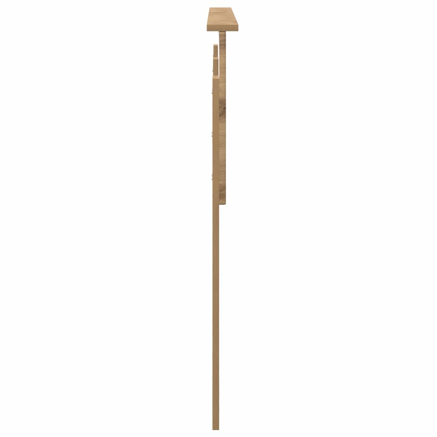 vidaXL Kopfteil Artisan-Eiche 160 cm Holzwerkstoff