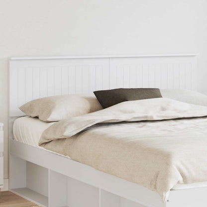 vidaXL Kopfteil Weiß 150 cm Holzwerkstoff