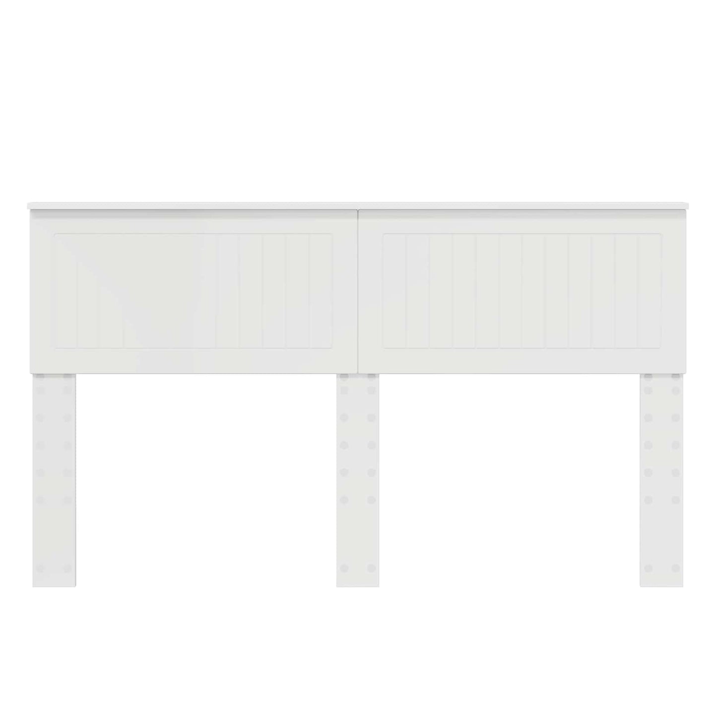 vidaXL Kopfteil Weiß 150 cm Holzwerkstoff