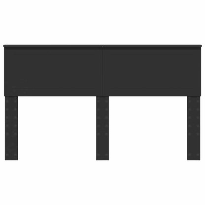 vidaXL Kopfteil Schwarz Eichen-Optik 150 cm Holzwerkstoff
