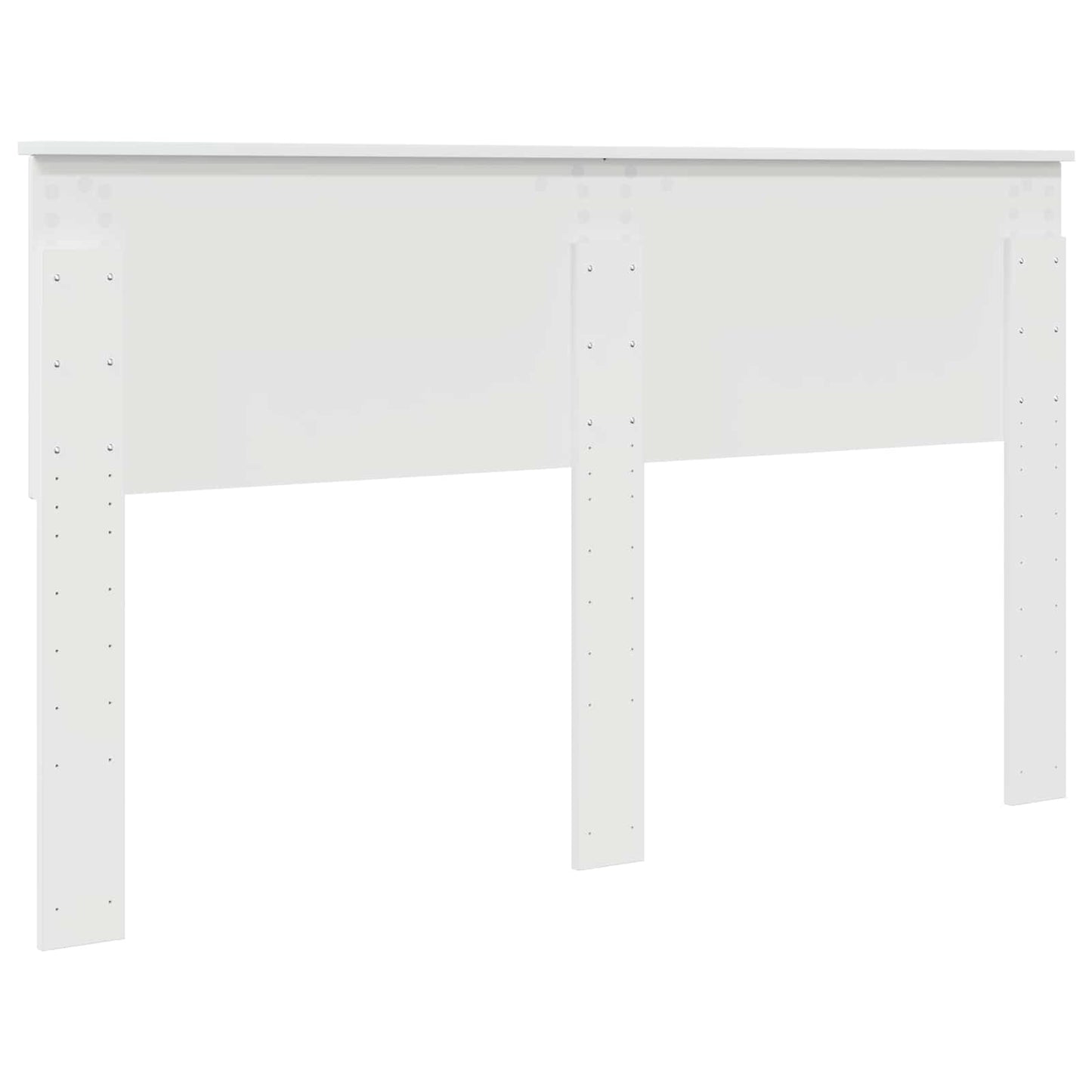 vidaXL Tête de lit Blanc brillant 150 cm Bois d'ingénierie