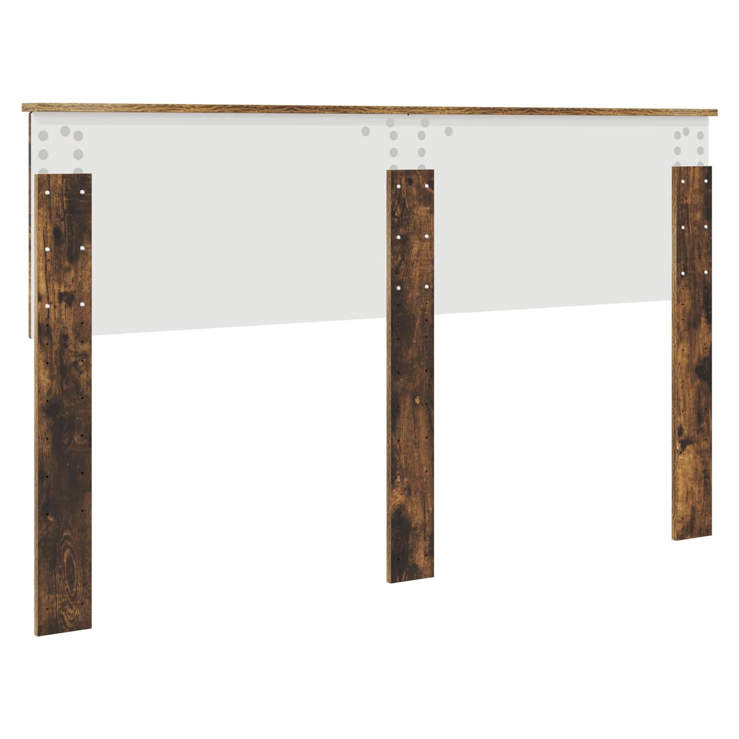 vidaXL Kopfteil Geräucherte Eiche 150 cm Holzwerkstoff